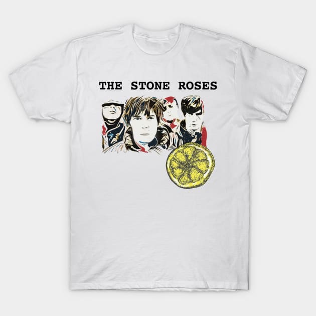 Stone Roses T-Shirt by TeawithAlice